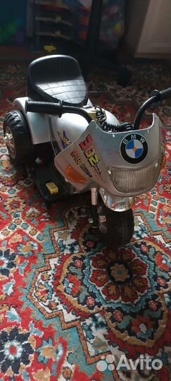 Мотоцикл детский на аккумуляторах с зарядным