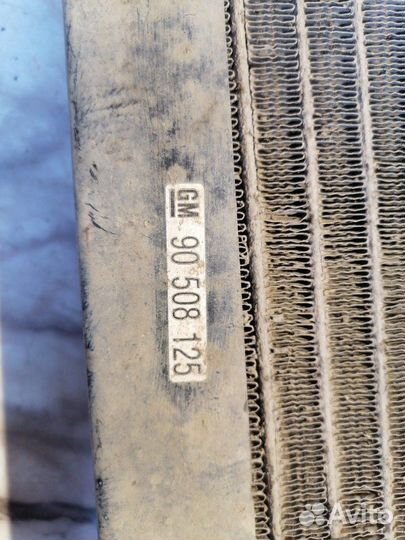 Радиатор кондиционера Opel 1999