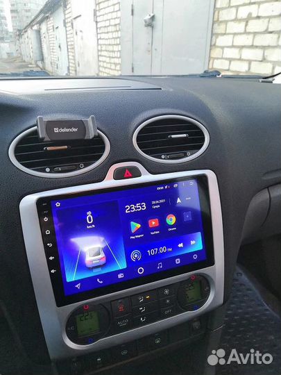 Магнитола Ford Focus 2 (климат) Teyes