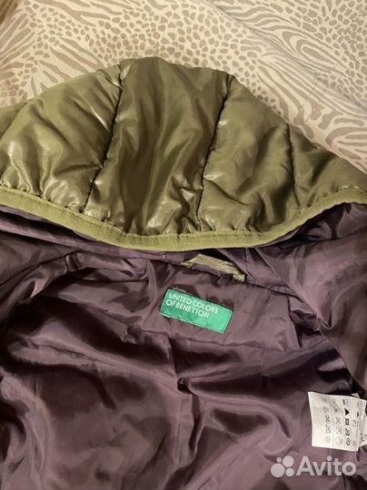 Пуховик куртка benetton для мальчика