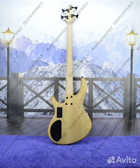 Бас-гитара Cort (новая), полный комплект