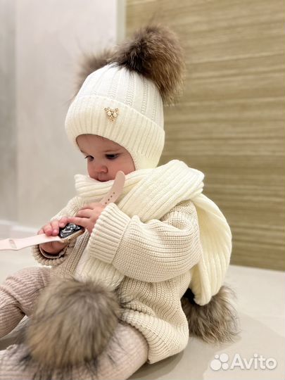 Шапка зимняя новая с биркой, р.50-54