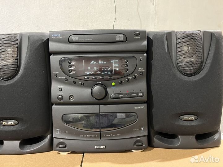 Музыкальный центр philips fw650