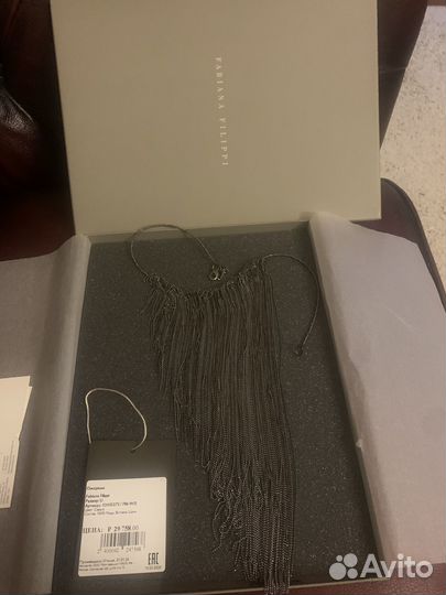 Fabiana filippi колье Италия оригинал