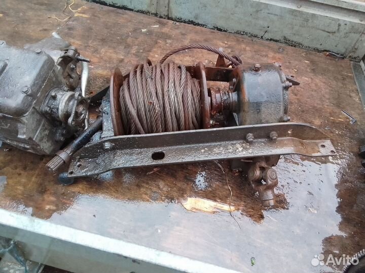 Лебедка на газ 66 в комплекте, коробка на газ 66