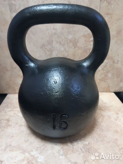 Гиря новая 16 кг. / малое ядро или большое ядро