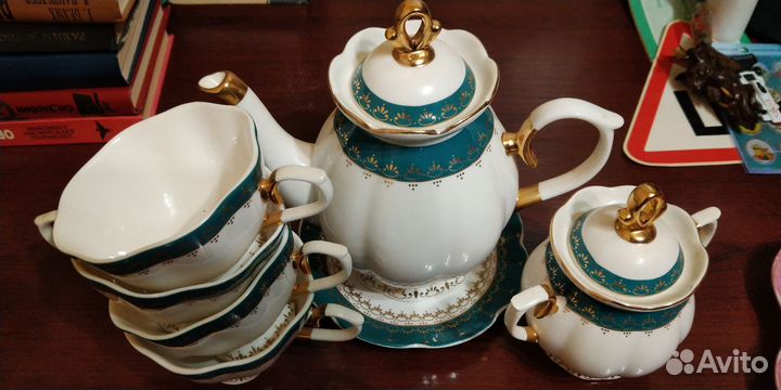 Чайный сервиз новый фарфор