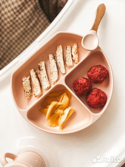 Детская посуда для кормления силиконовая