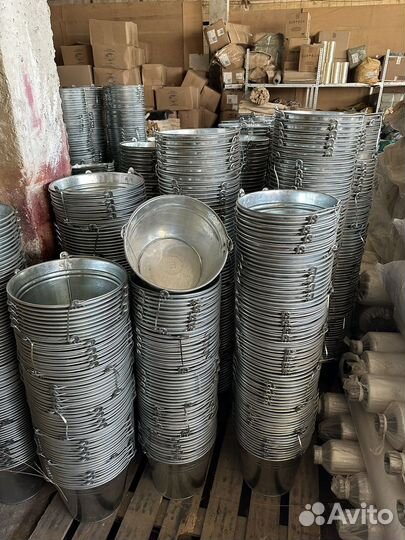 Ведро оцинкованное
