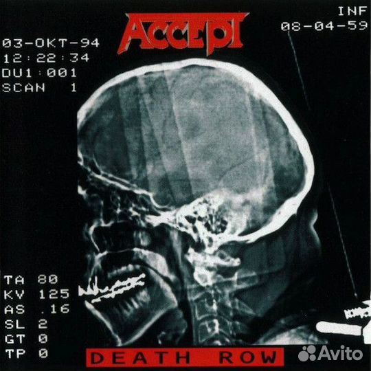 Виниловая пластинка Accept - death ROW (HQ/gatefol
