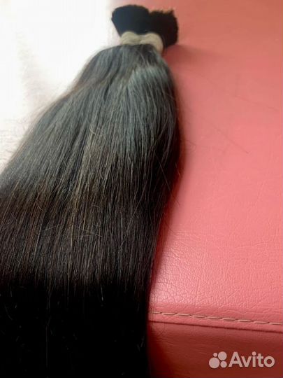 Волосы для наращивания 60 см горький шоколад
