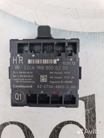 Эбу задней правой двери Mercedes W166