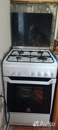 Газовая плита бу indesit