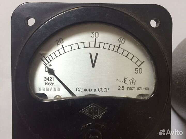 Вольтметр э421 0-50V