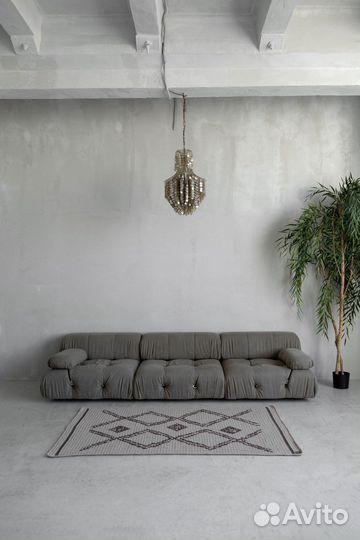 Вязаный ковер