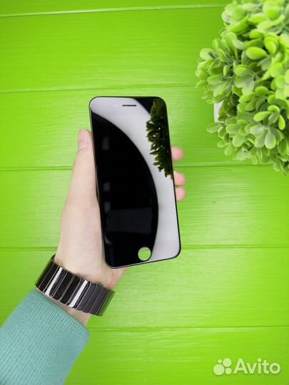 Дисплей iPhone 8 оригинал черный(новый)