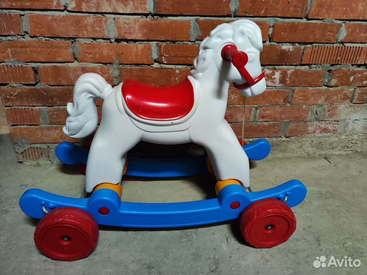Детская лошадка качалка