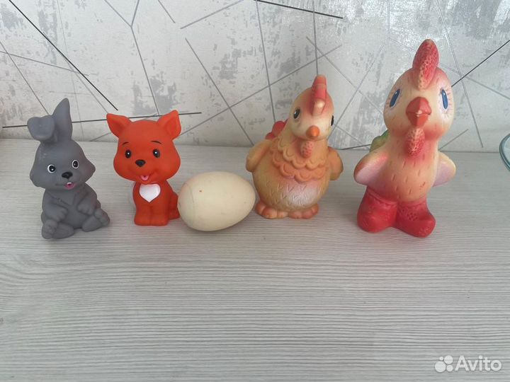 Резиновые игрушки
