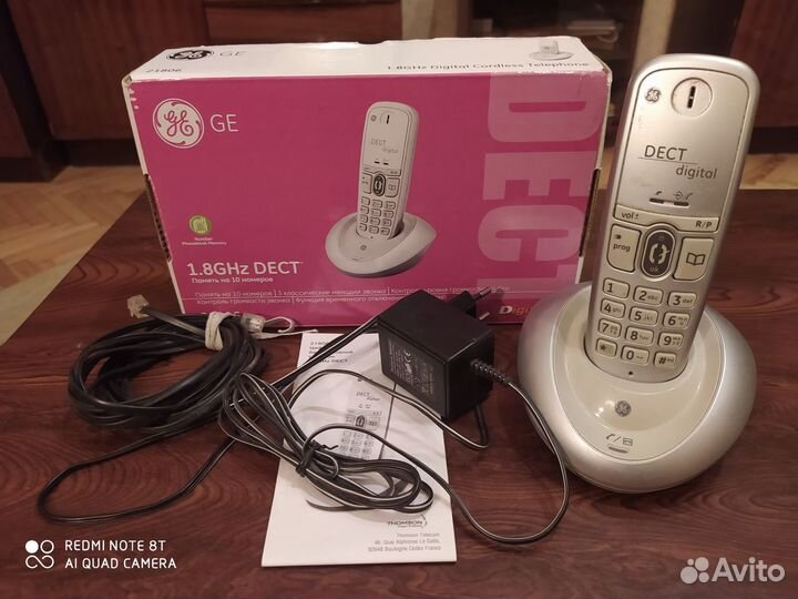 Радиотелефон General Electric RU21806