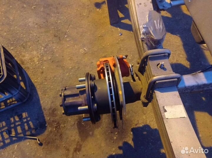 Задние дисковые тормоза на газель