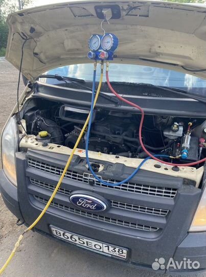 Заправка автокондиционеров с выездом