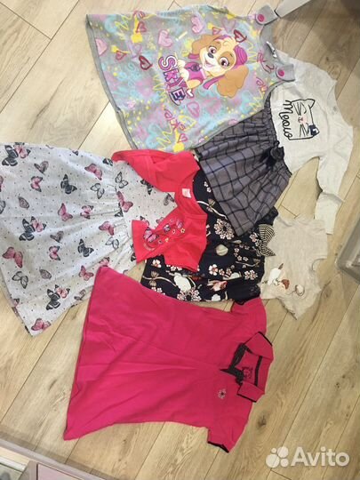 Пакет вещей для девочки 110-116