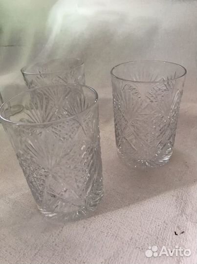 Старинные стекло и хрусталь