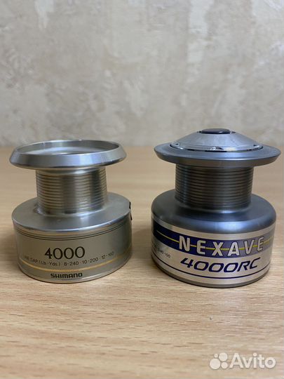 Запасные шпули от катушек