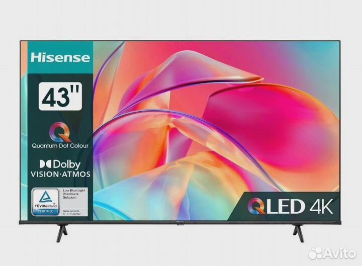 Телевизор Hisense 43E7KQ Новый