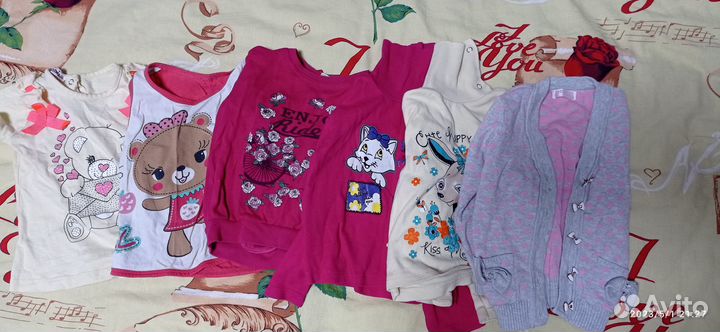 Пакет вещей на девочку 92-98
