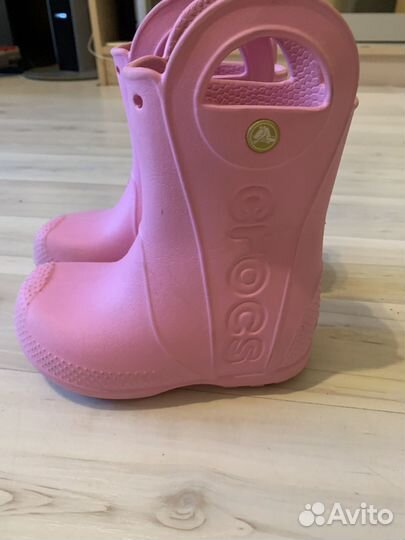 Резиновые сапоги crocs c8