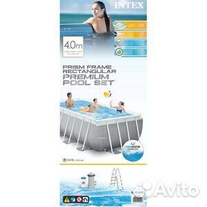 Каркасный бассейн intex новый