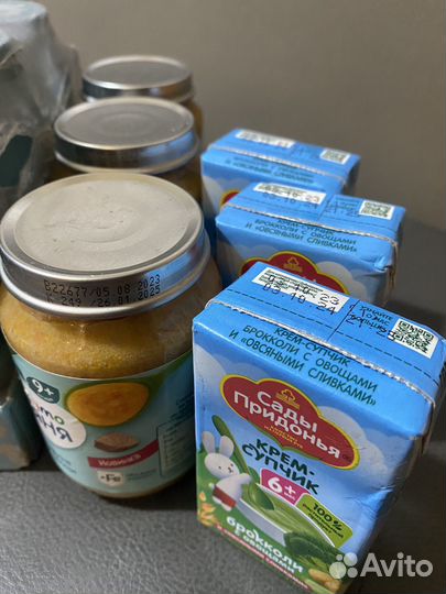 Детское питание пюре