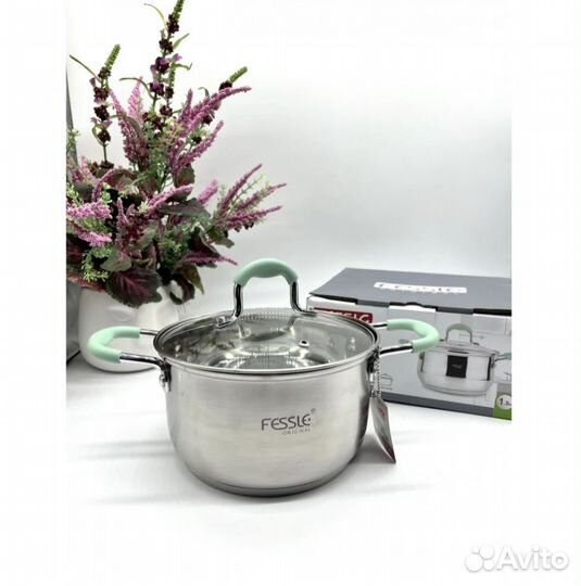 Кастрюля из нержавейки 2.7 л