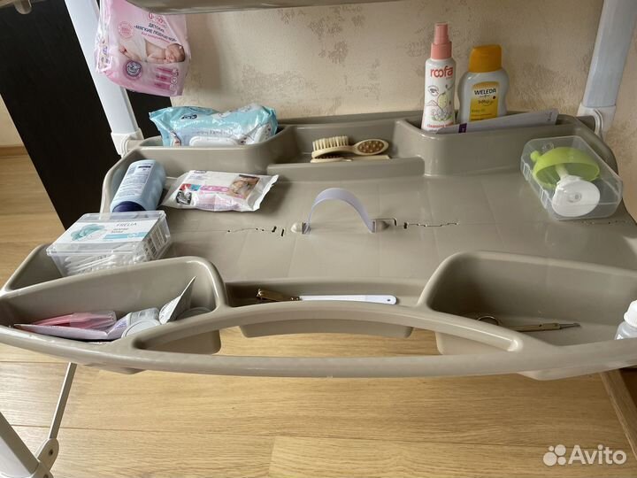 Пеленальный столик с ванночкой cam cambio