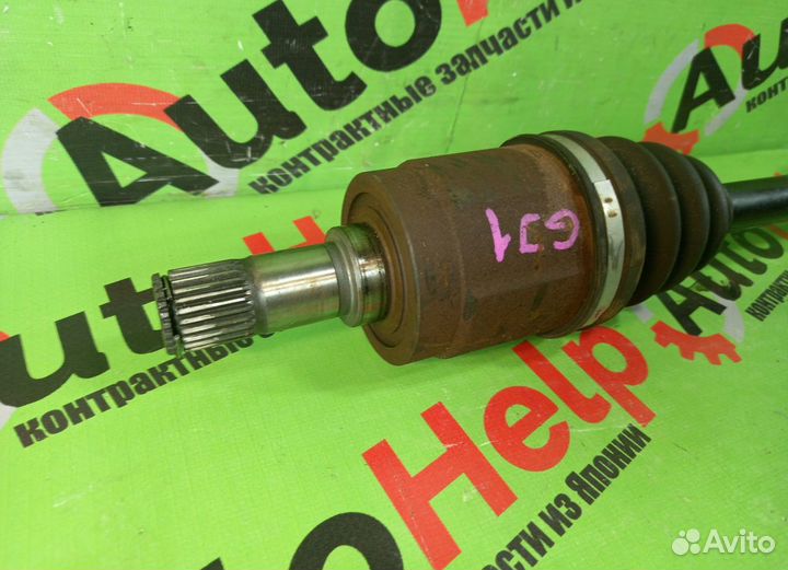 Привод honda airwave GJ1 передний левый атм