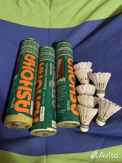 Воланы перьевые Ashoka (Индия)