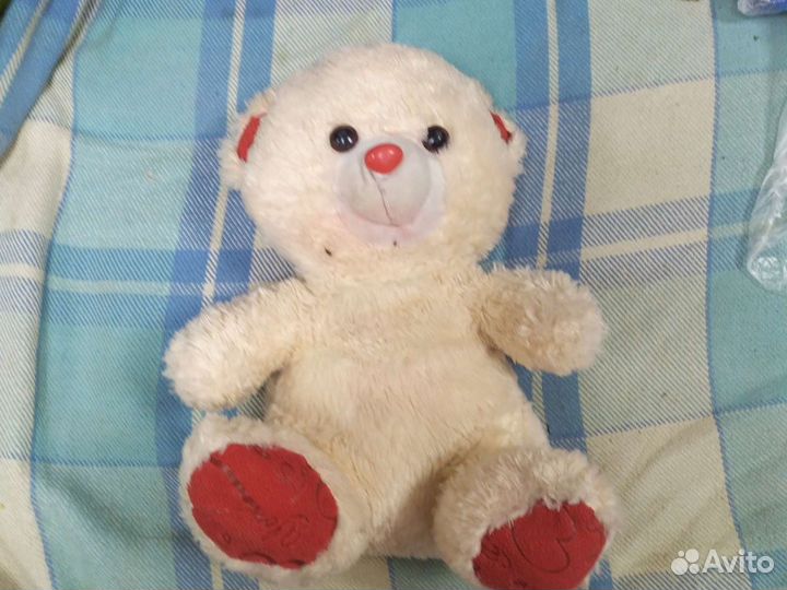 Игрушка пупс в костюме обезьяны и мишка