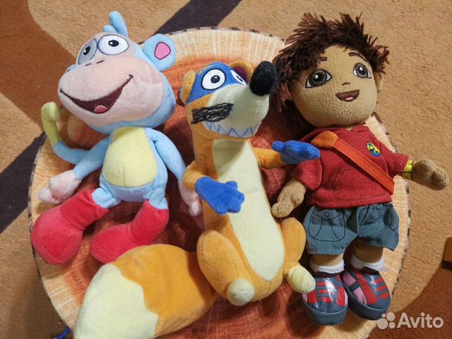 Игрушки герои мультиков