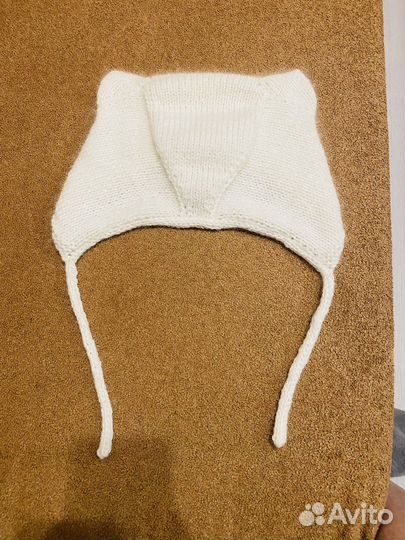 Шапка женская с ушками