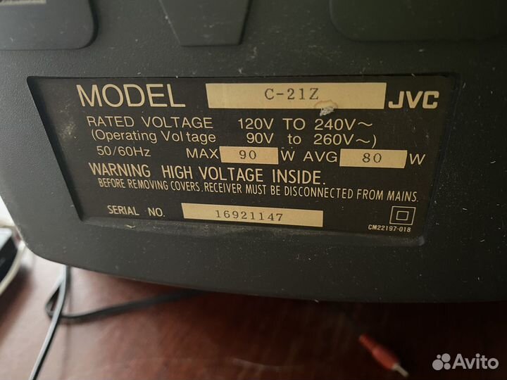 Телевизор JVC бу