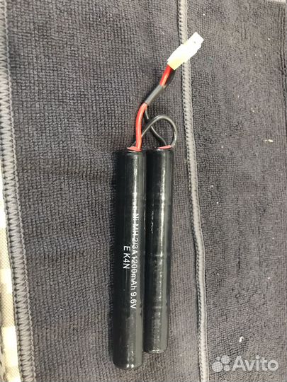 Аккумулятор NiMH 9.6В, 1200мАч, нунчаки