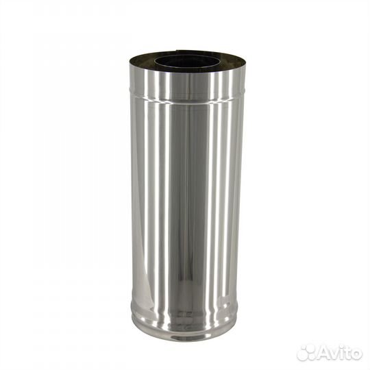 Труба-сэндвич D150/220мм L1,00м 0,5мм/0,5мм