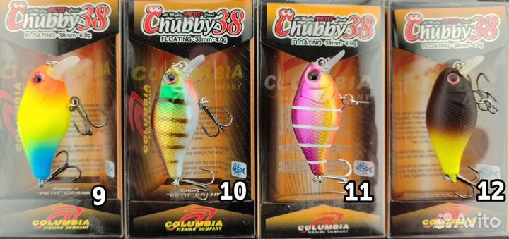 Воблер Jackall Chubby 38