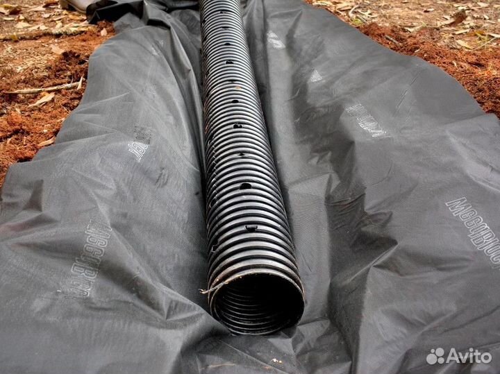 Дренажная труба установка под ключ