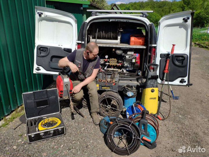 Сантехник Устранение засоров Прочистка канализации