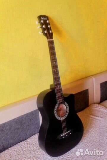 Гитара для начинающего черная