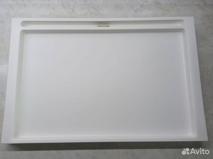 Поднос столик икеа клипск klipsk белый 56x26x36