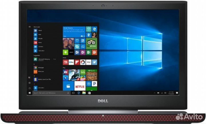Ноутбук dell Inspiron Gaming P65F001
