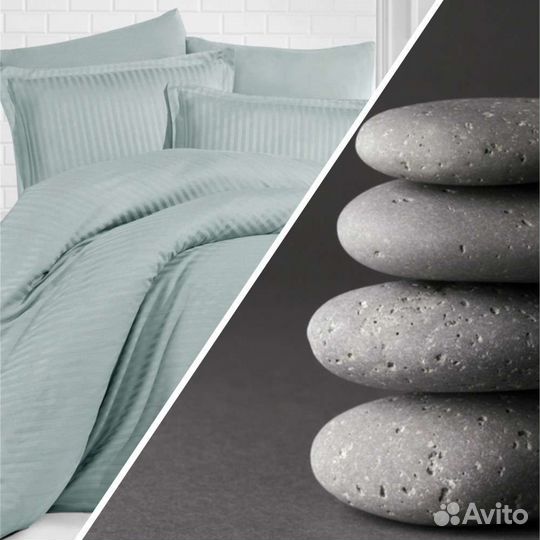 Ткань страйп сатин